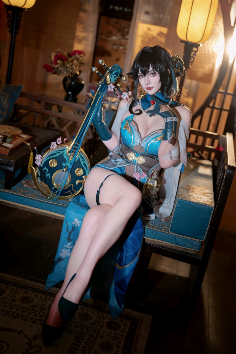 星澜是澜澜叫澜妹呀的阮梅cos：古风与现代美的完美融合