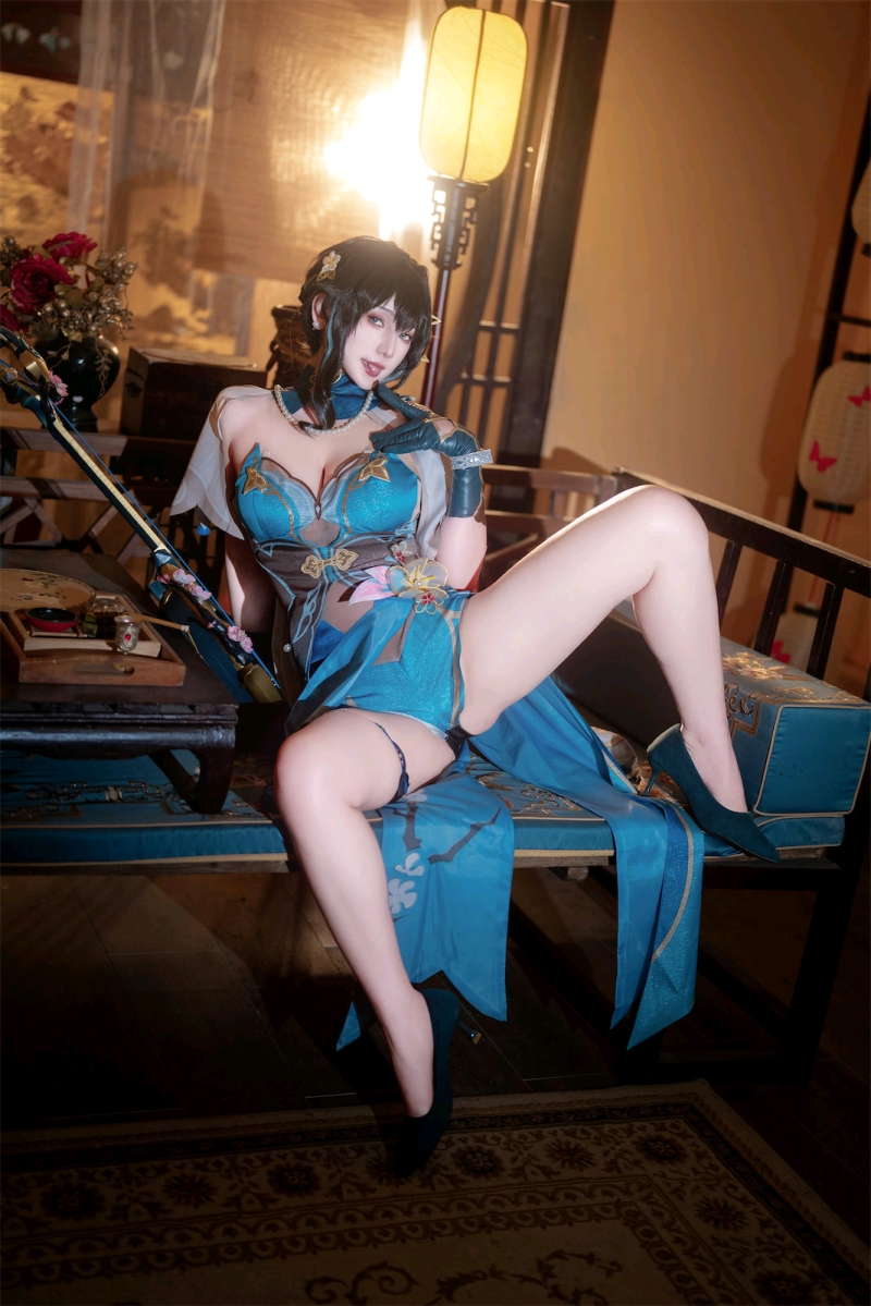 星澜是澜澜叫澜妹呀的阮梅cos：古风与现代美的完美融合