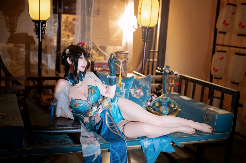星澜是澜澜叫澜妹呀的阮梅cos：古风与现代美的完美融合