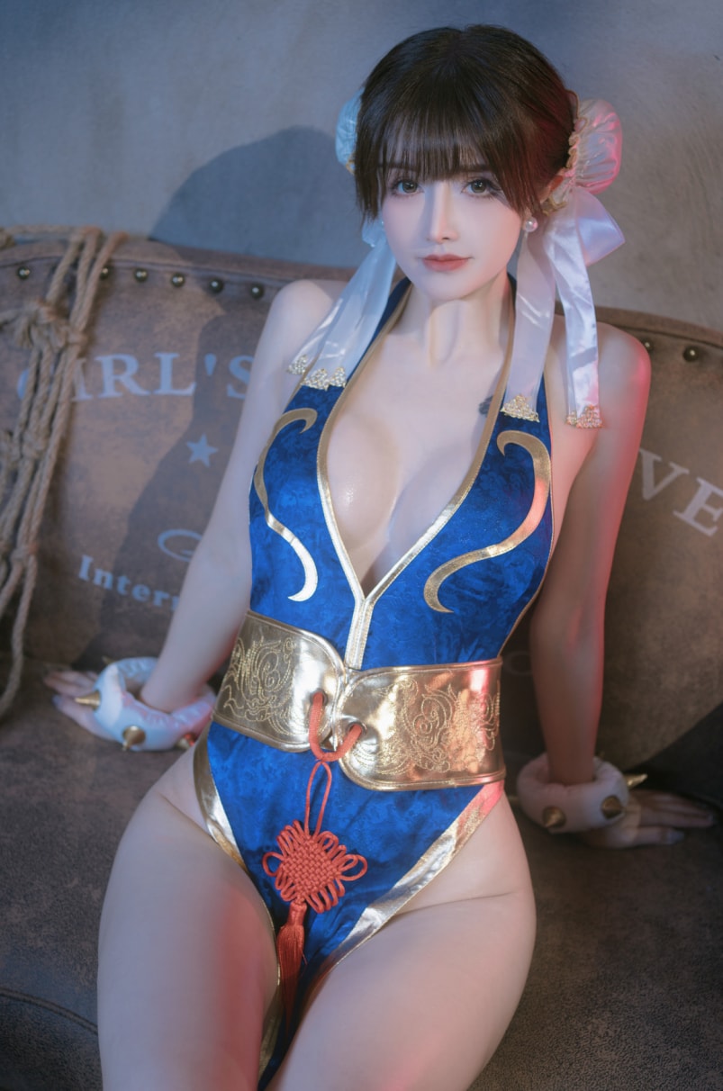 鹿八岁baby – 春丽的格斗辅导-完美coser