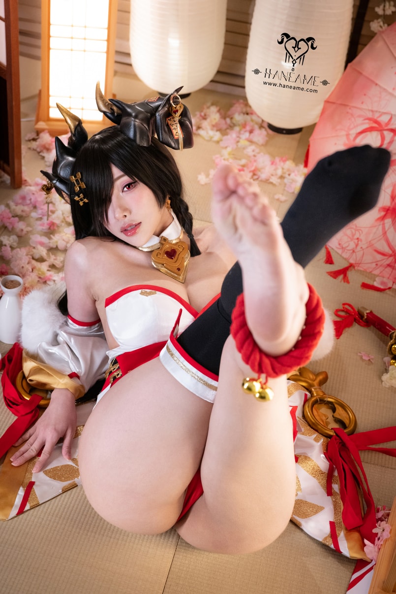 雨波HaneAme – Lustful Goat Miko 邪羊巫女写真书-值得一看