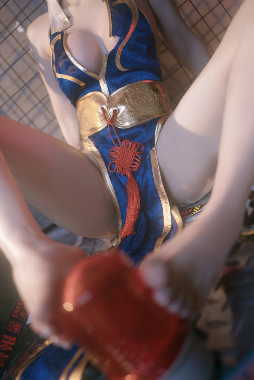 鹿八岁baby – 春丽的格斗辅导-完美coser