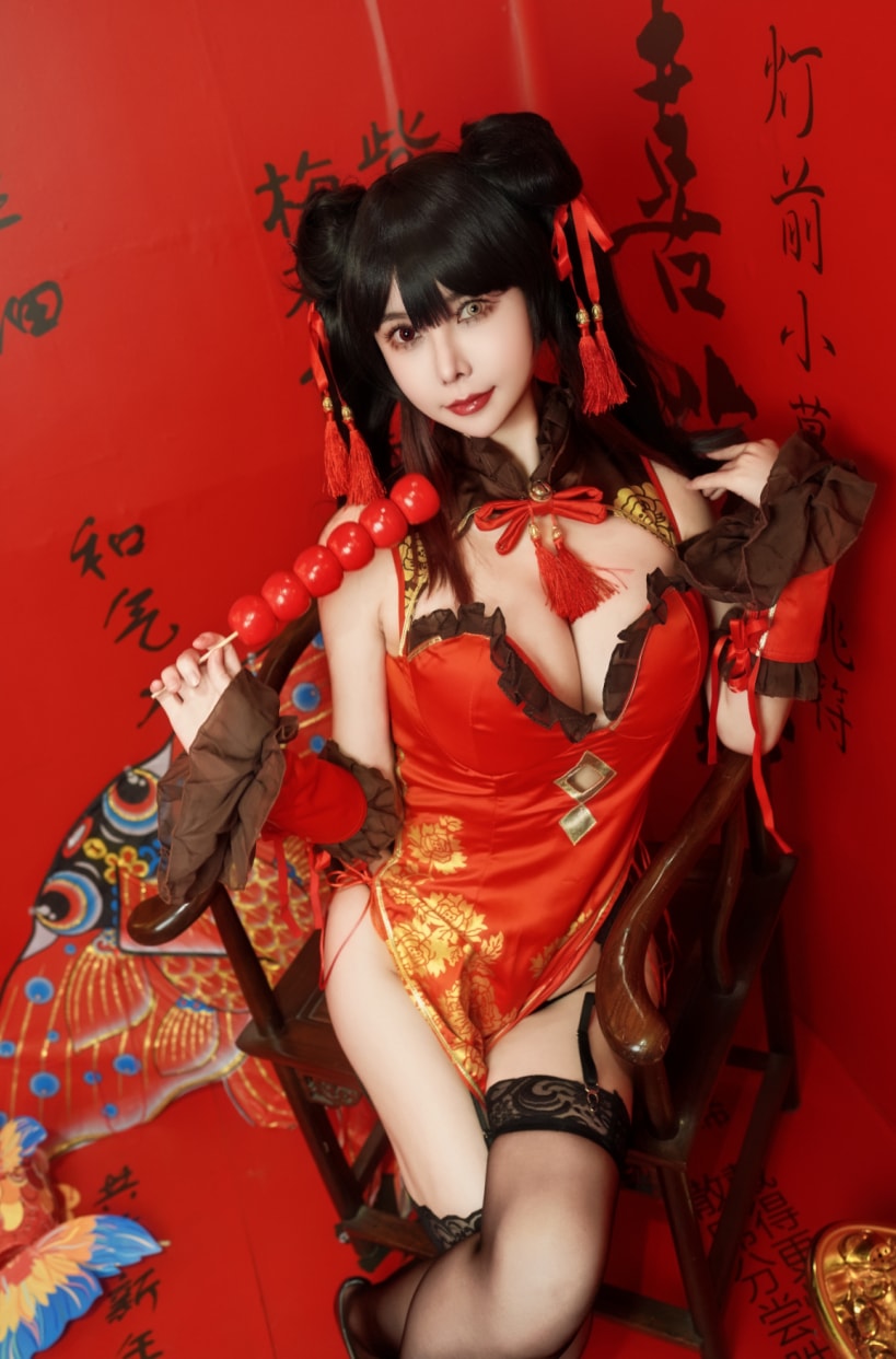 亚马逊鲶鱼 – 时崎狂三 旗袍-值得珍藏