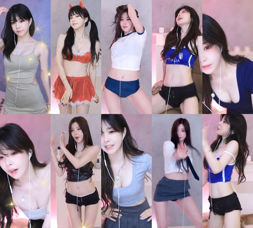 AfreecaTv韩国BJ蔡媛24年12月精选舞蹈合集教学分享