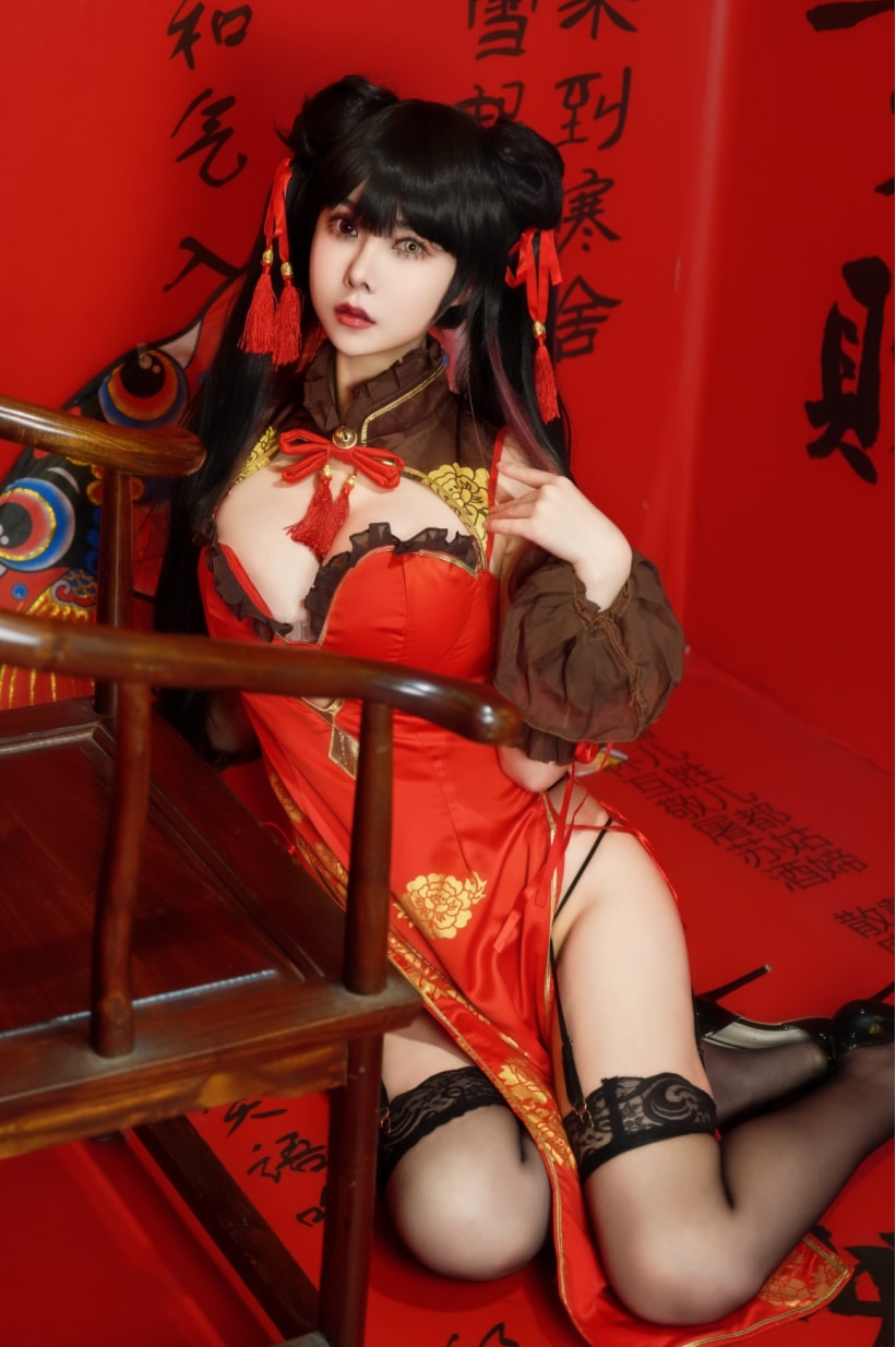 亚马逊鲶鱼 – 时崎狂三 旗袍-值得珍藏