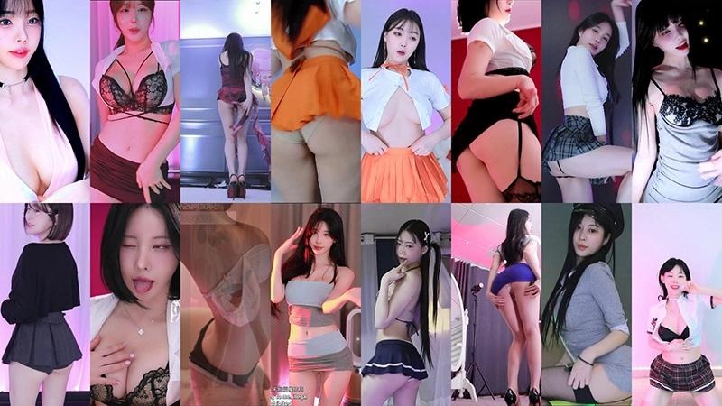 AfreecaTv韩国BJ 2025年3月12日录制舞蹈合集劲爆画面