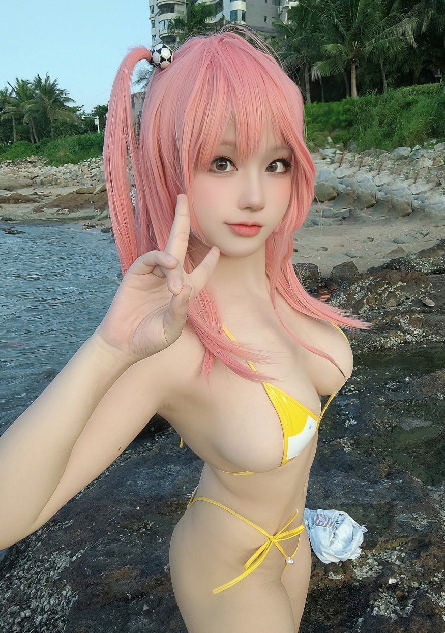 七七娜娜子 穗香泳衣-最佳coser
