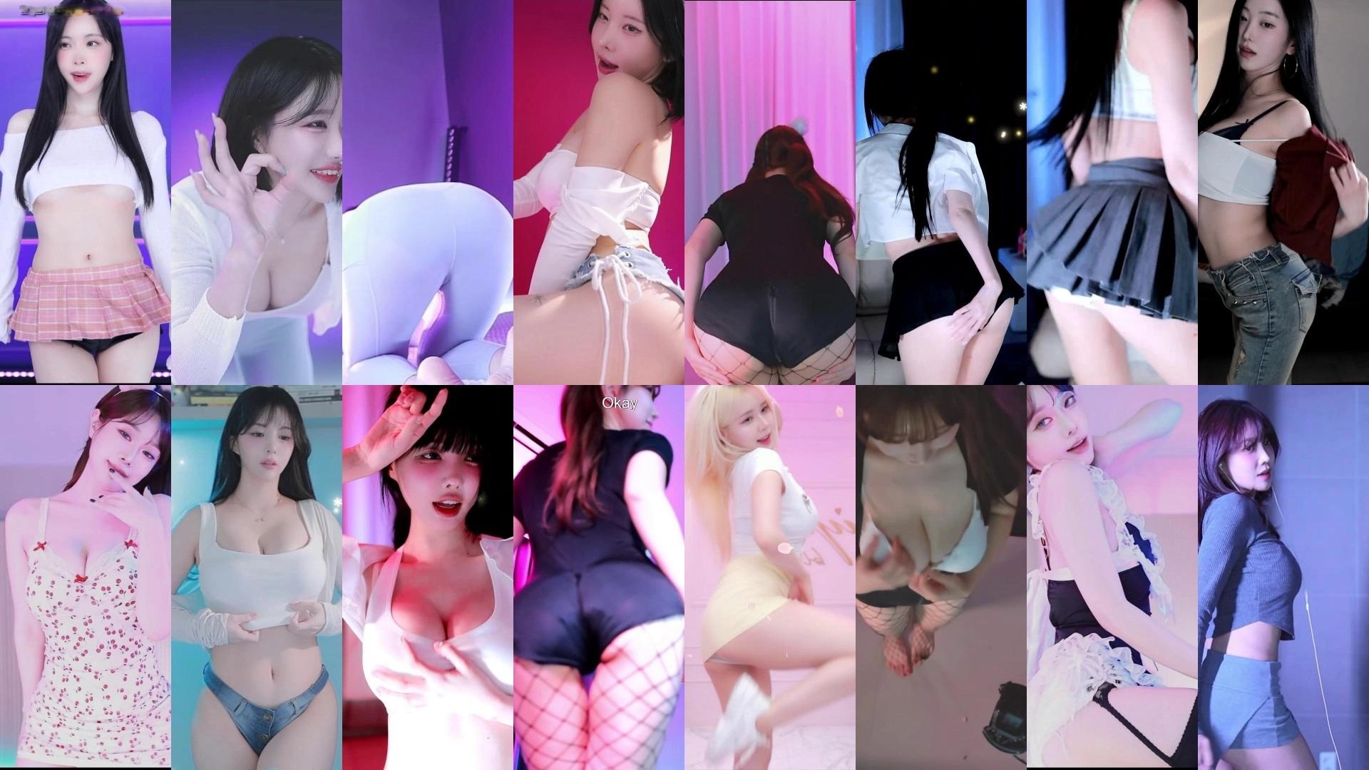 AfreecaTv韩国BJ 2025年3月13日录制舞蹈合集劲爆画面