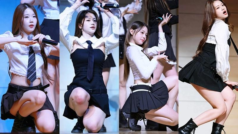 韩国女团CLASSy饭拍秀 拍摄日期20240608劲爆画面