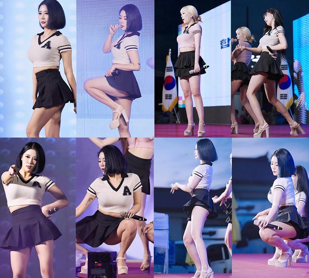 20240810韩国女团Girl Crush现场饭拍秀真不错