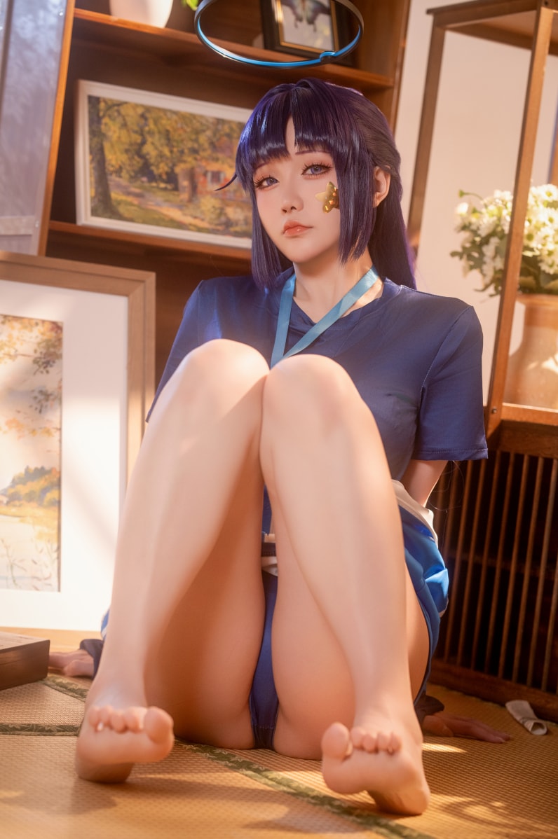 星之迟迟 2025年6月计划E 蔚蓝档案-早濑优香体操服-高端精品