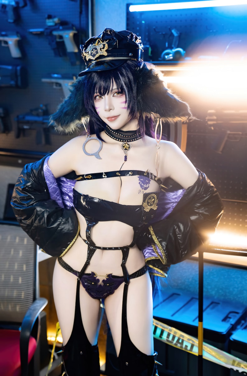 二佐Nisa – 碧蓝航线 武藏 女警-作品推荐