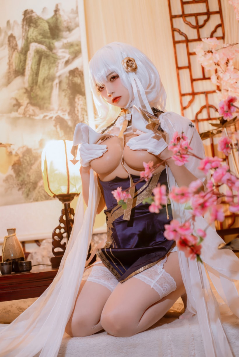 二佐Nisa – 碧蓝航线-天狼星旗袍-值得收藏