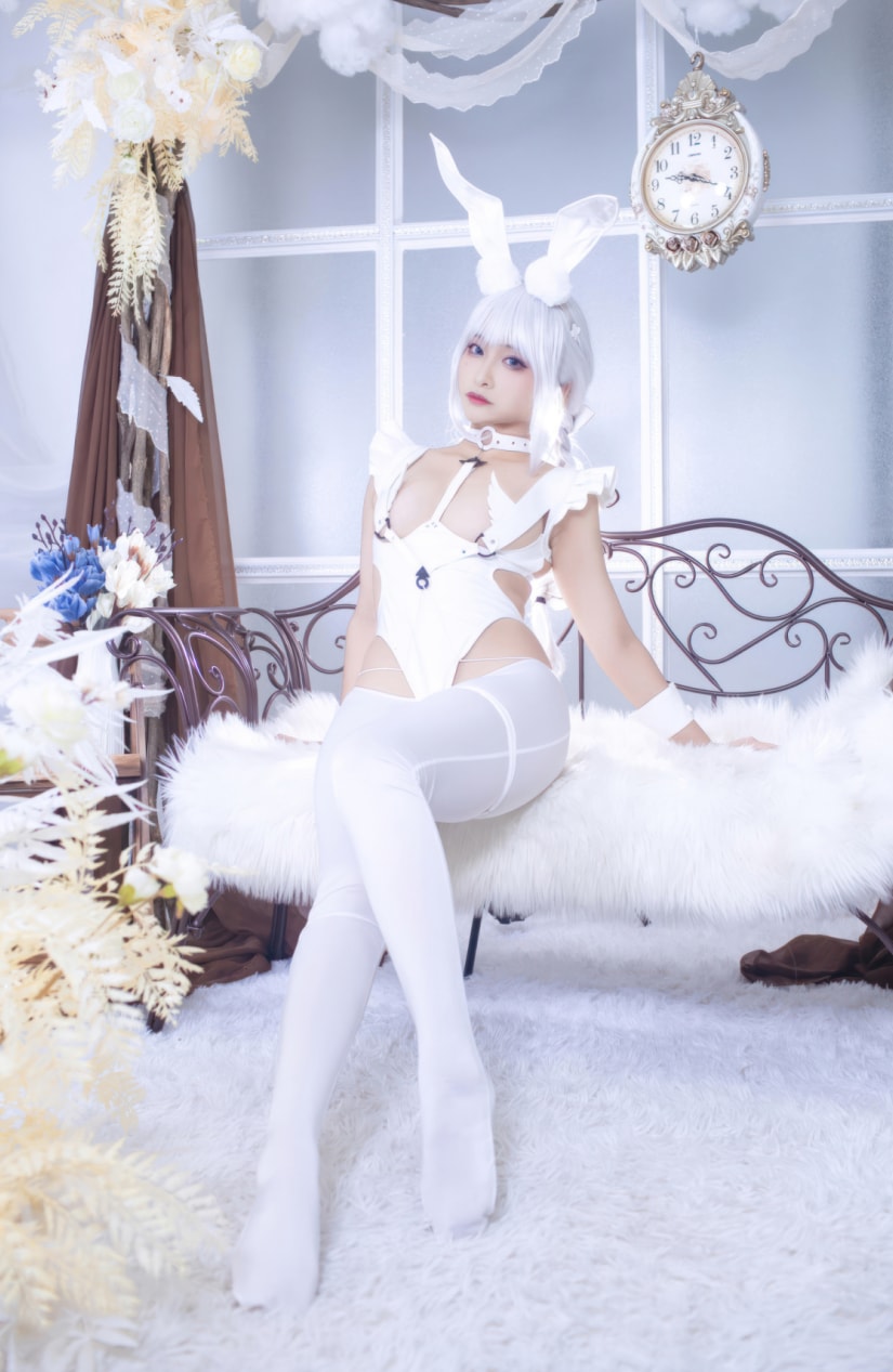 洛璃LoLiSAMA 恶毒 白兔 (碧蓝航线)-精美资源