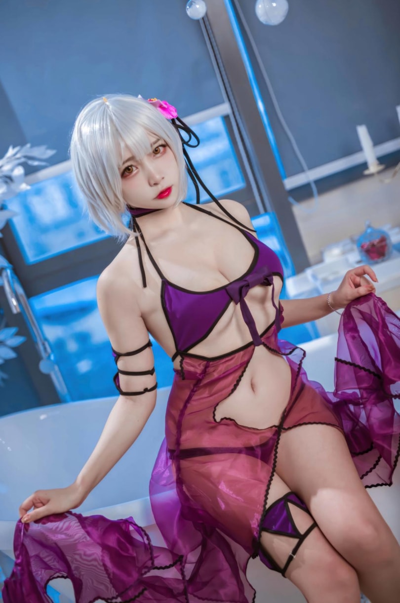 二佐Nisa – FATE-黑贞水着-资源分享