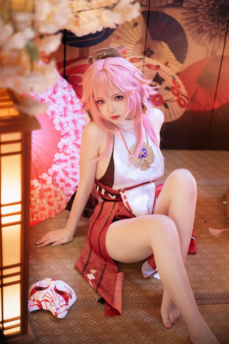 雪晴Astra 八重神子 (原神)-值得一看