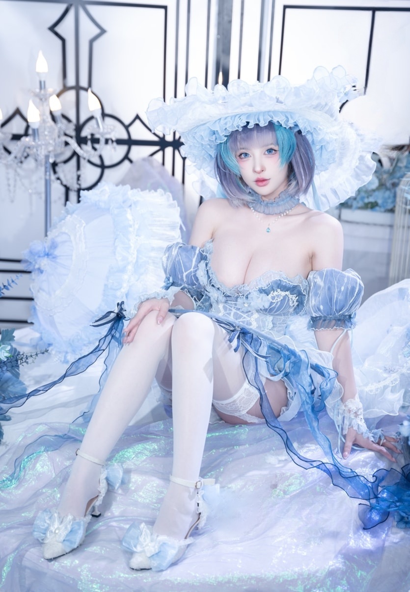 清水由乃 – 柴郡废稿礼服-coser推荐