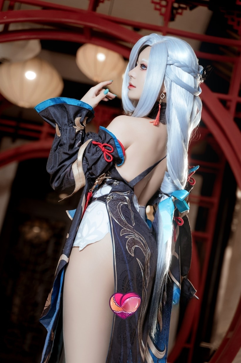 虎森森 原神 申鹤 冷花幽露-超级漂亮