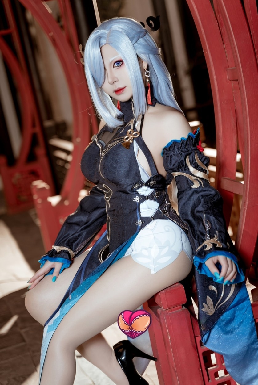 虎森森 原神 申鹤 冷花幽露-超级漂亮