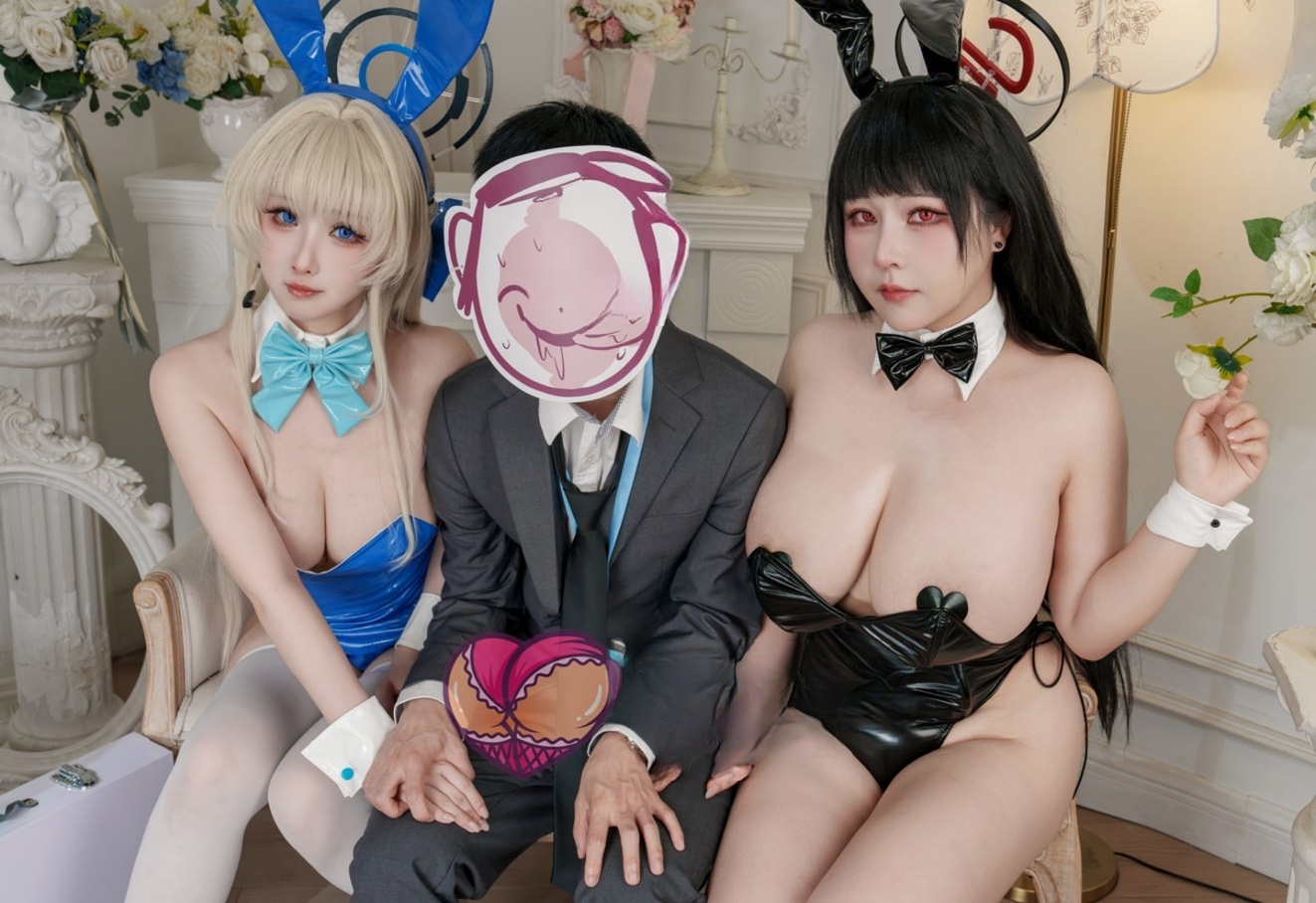 KANEKO_咔喵 – ＆rioko凉凉子 双人蔚蓝档案-精美资源