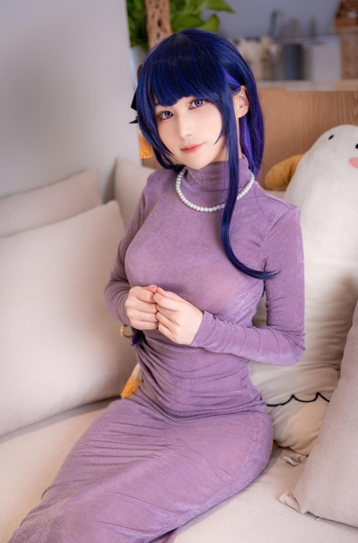 幼愛youmeko – 原神 雷电将军-最佳coser