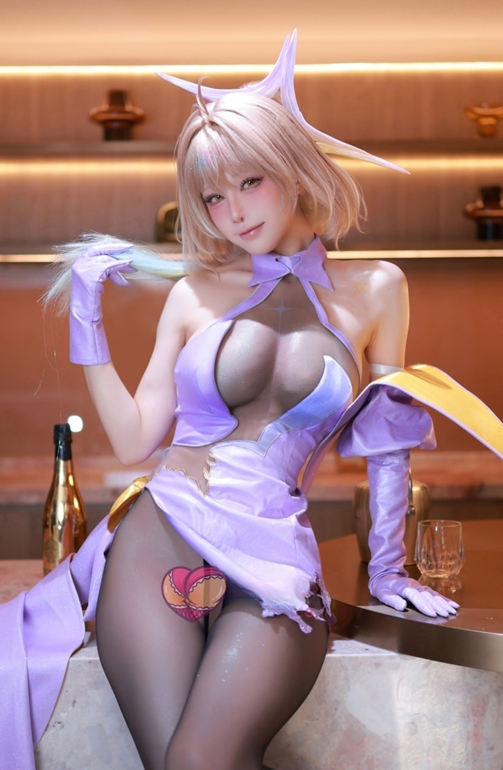 水淼aqua Nikke胜利女神 阿妮斯·超级巨星·星光-不看后悔