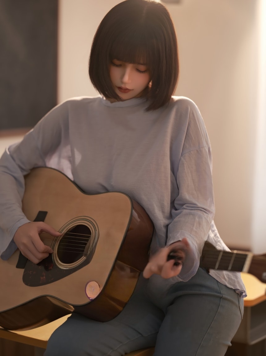 小仓千代w – 吉他少女-小编强推
