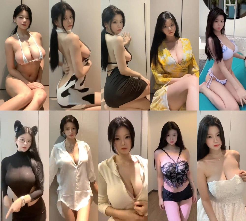 抖音主播乔乔子土豪定制合集含泳装素材分享