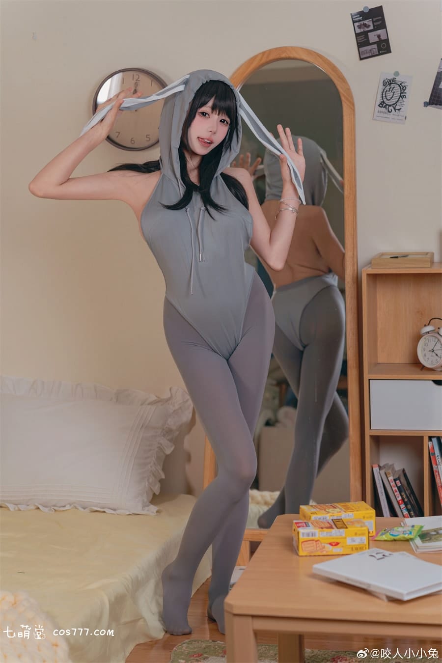 图片[2]-咬一口兔娘OVO最新图片鉴赏，颜值在线的小龙女！-女主档案