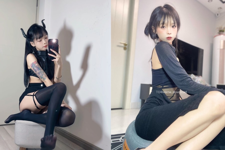 图片[5]-聂傲娇微密资源独家分享，颜值超高的欢笑女神！-女主档案