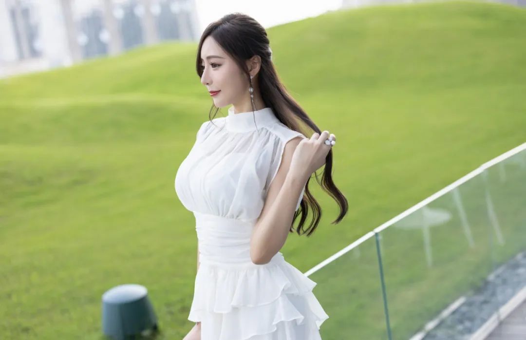 秀人集模特：王馨瑶，纯白少女美如画「摄影评测与赏析」_黑料正能量