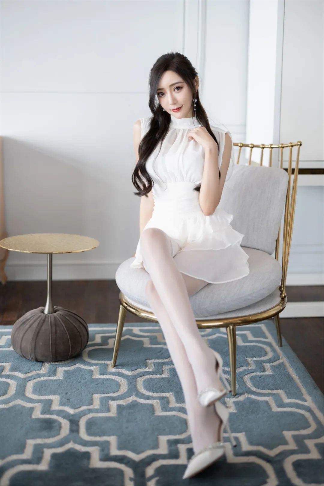 秀人集模特：王馨瑶，纯白少女美如画「摄影评测与赏析」_黑料正能量