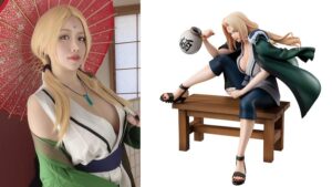 永井玛利亚转战Cosplay漫改动作片｜神还原《火影》纲手