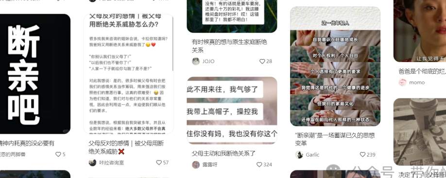 我在小红书学习：“和爸爸断绝关系”..._黑料正能量