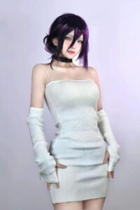 中国Cosplayer《啊川 Azey》神还原「工藤有希子」，美到像AI！