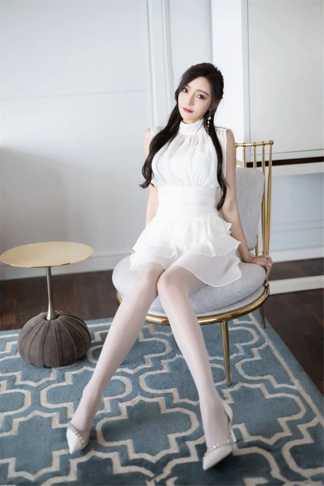 秀人集模特：王馨瑶，纯白少女美如画「摄影评测与赏析」_黑料正能量