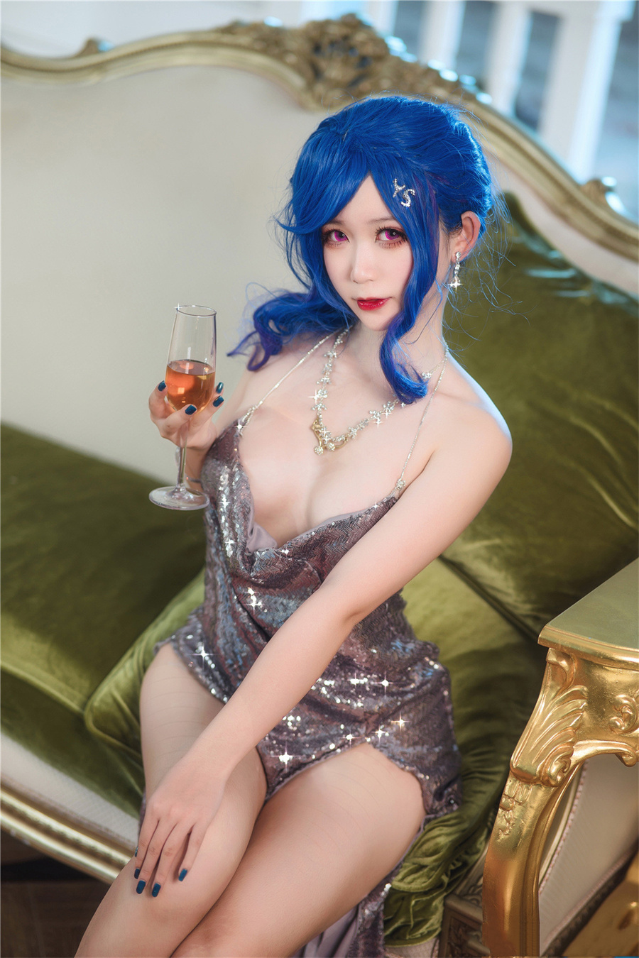 图片[2]-樱落酱w个人介绍，浪漫花海中的妖精仙子-女主档案