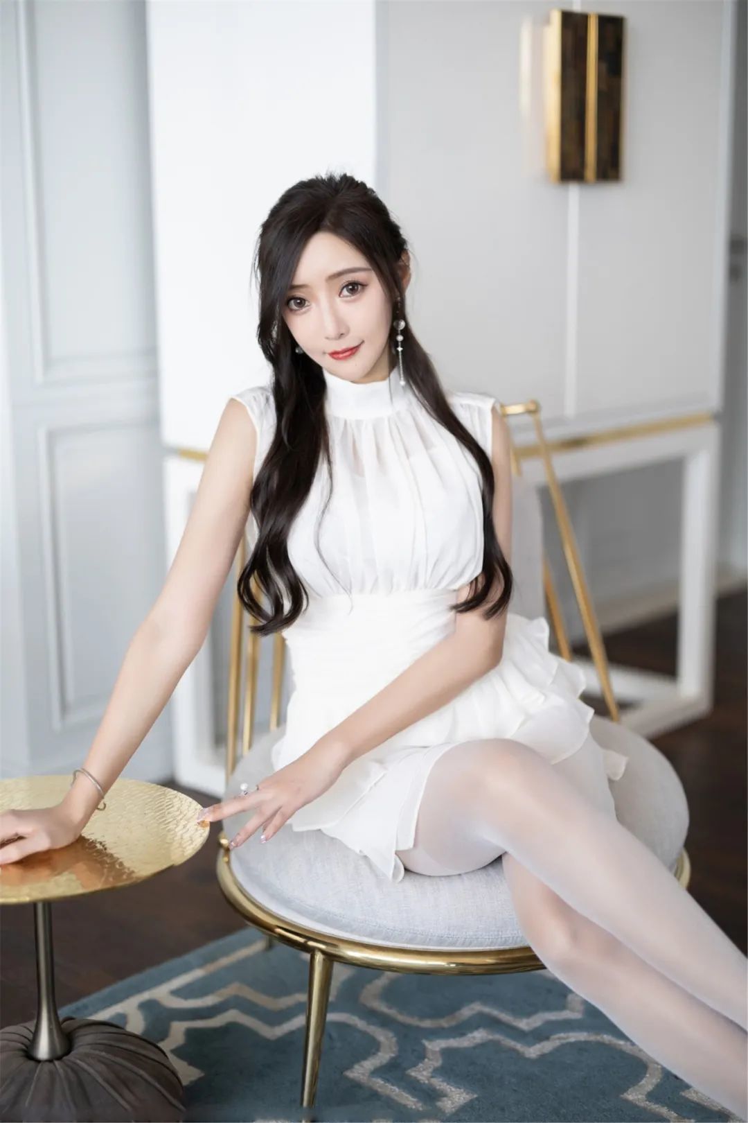 秀人集模特：王馨瑶，纯白少女美如画「摄影评测与赏析」_黑料正能量