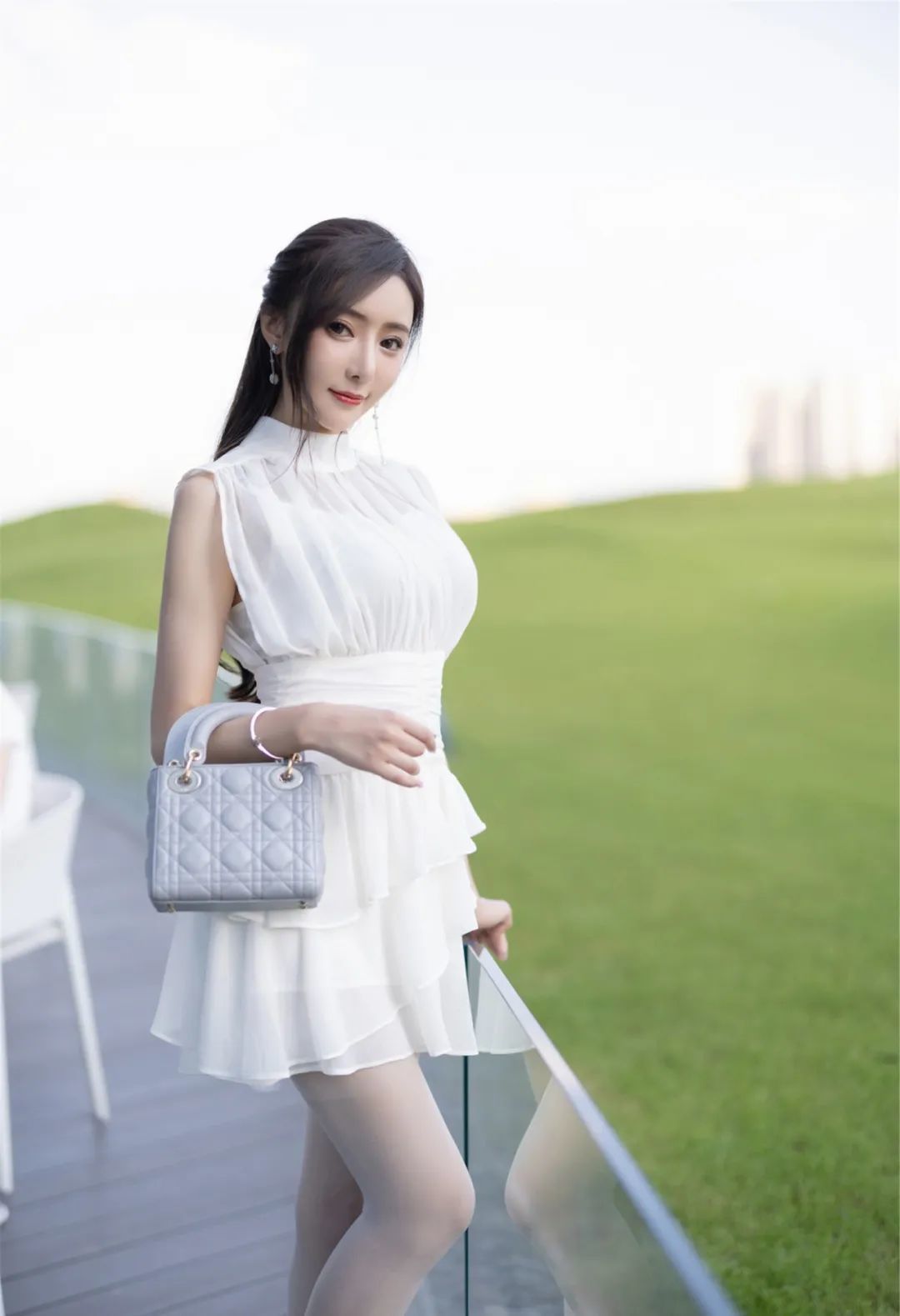 秀人集模特：王馨瑶，纯白少女美如画「摄影评测与赏析」_黑料正能量