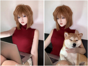 中国Cosplayer《啊川 Azey》神还原「工藤有希子」，美到像AI！