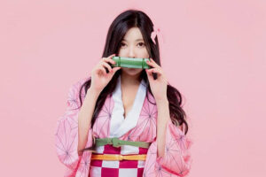 祢豆子Cosplay火爆！韩人气车模model_sera惊艳变身