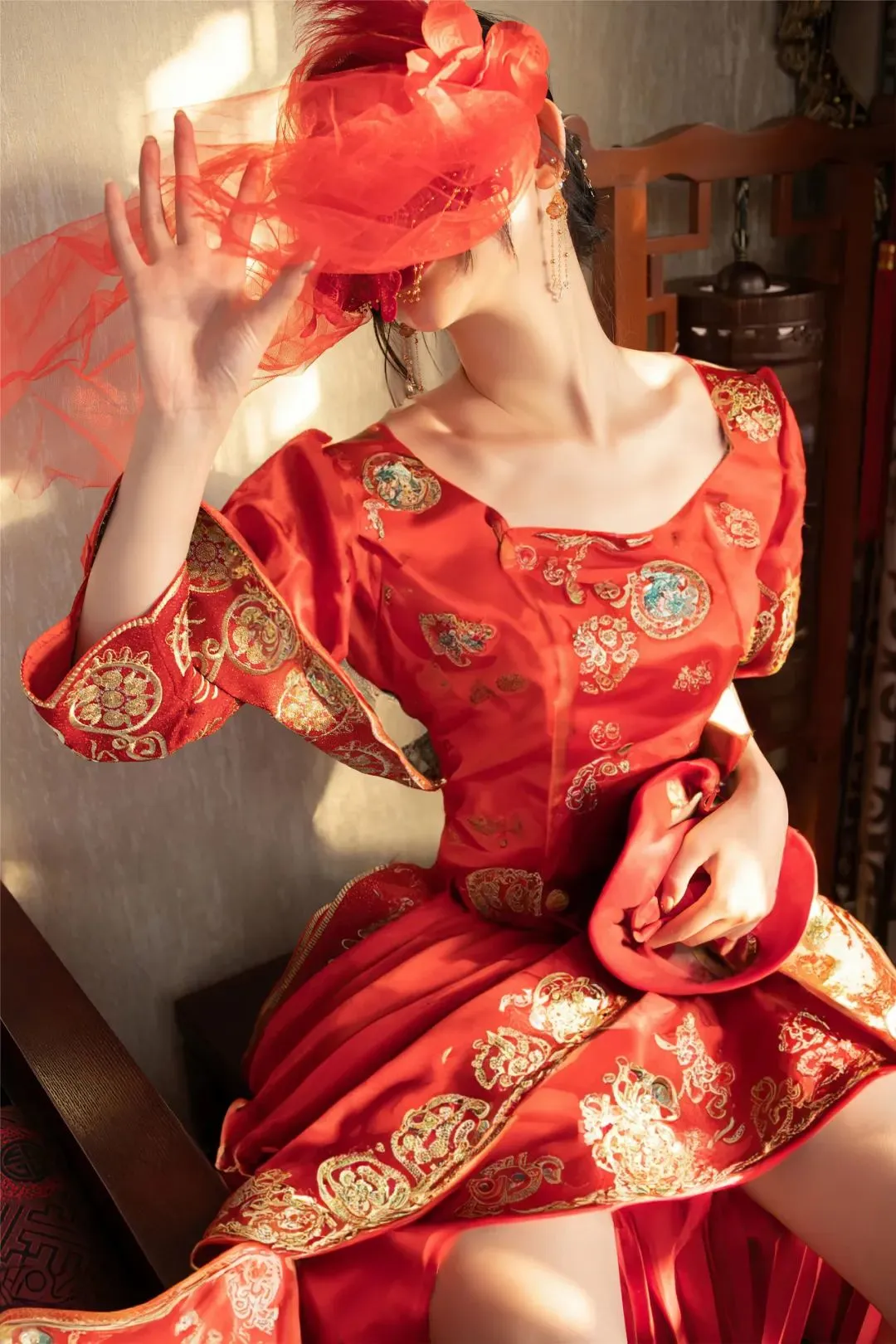 秀人集模特：阿朱，美丽新娘「摄影评测与赏析」_黑料正能量