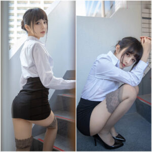 被誉为“笑颜女神”的妹纸Shika小鹿鹿