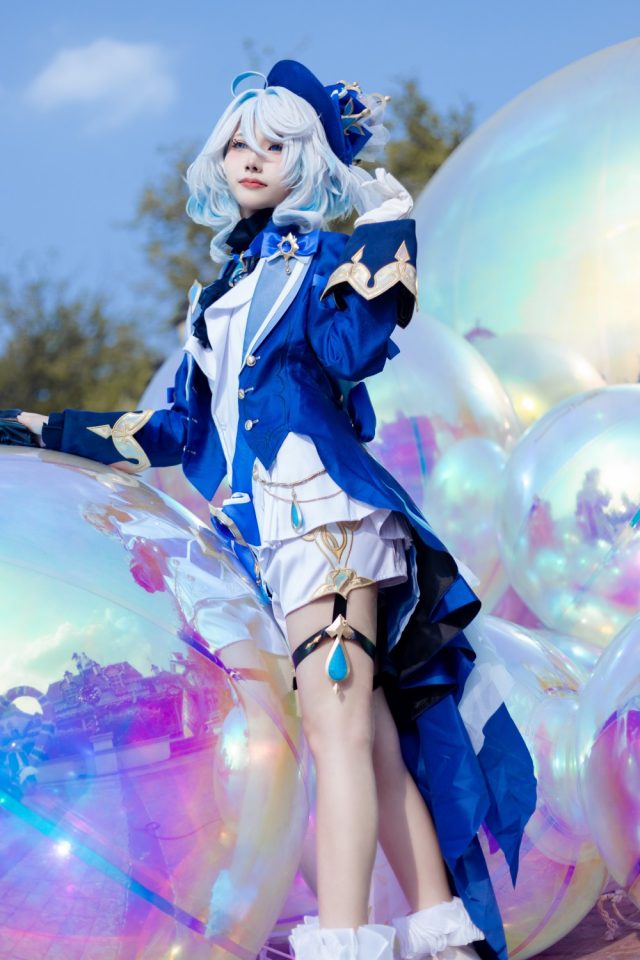 原神COSPLAY：泰国coser Best_Pensupak化身漂亮优雅的芙宁娜